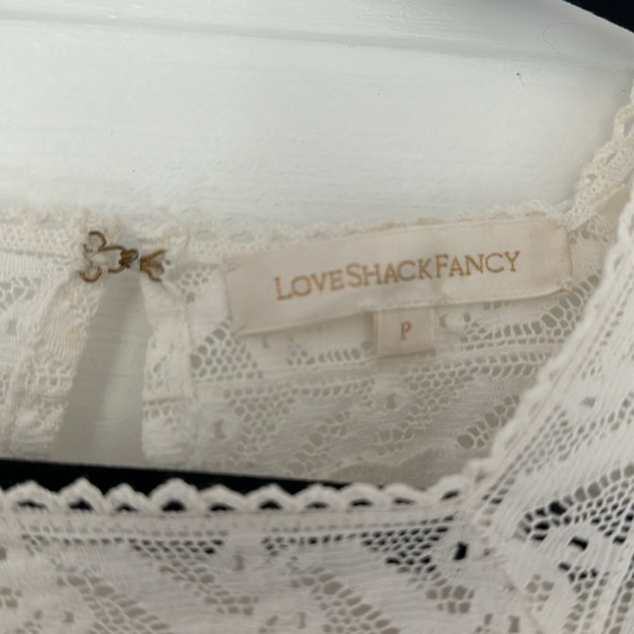 Loveshackfancy Stella Heritage Mini Dress Size P - Picture 2 of 8